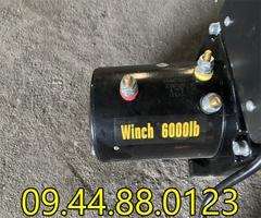 Tời điện kéo xe Bison 6000LB 24V