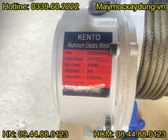 Tời điện đa năng Kento KCD750-1500 220V 60m 16 mét/phút