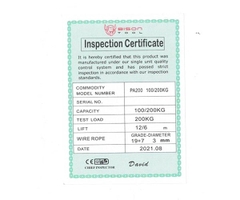 Tời điện mini Bison PA200 12m