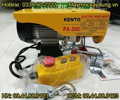 Tời điện mini Kento PA200 20m