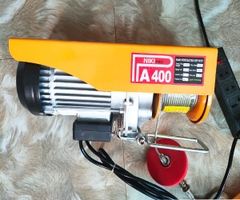 Tời điện mini Niki PA400 30m