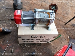 Tời điện nâng hàng CD-K1 600-1200 220V 60m 14 mét/phút