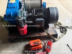 Tời kéo mặt đất 2 tấn JK2 25 mét/phút 380V