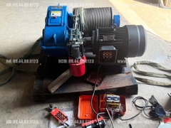 Tời kéo mặt đất 2 tấn JK2 25 mét/phút 380V