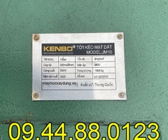 Tời kéo mặt đất Kenbo 10 tấn JM10