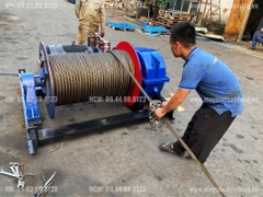 Tời kéo mặt đất Kenbo 10 tấn JM10 300m 380V