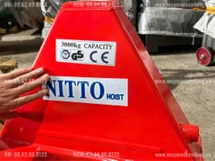 Xe nâng hàng tay thấp Nitto 3 tấn 550mm