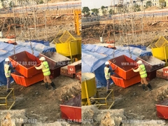 Xuồng chở vật liệu 0.9m3