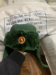 Mũ bông sĩ quan - 170.000