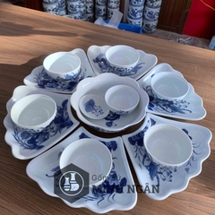 Bộ đồ ăn hoa mặt trời cúng gia tiên