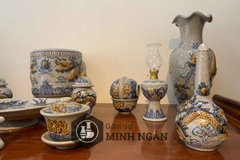 Bộ đồ thờ men rạn cho ban 1m53