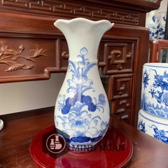 Lọ lượn Sen men lam