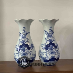 Lọ lượn Sen men lam