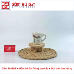Cốc quai vẽ áo dài Việt Nam