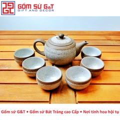 Bộ hồng sa thuyền trà