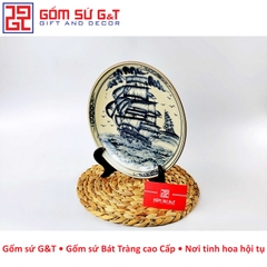 Đĩa cảnh thuận buồm xuôi gió