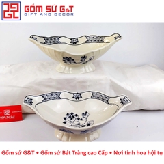 Bát gà vẽ sen cành