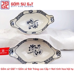 Bát gà vẽ sen cành