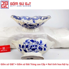 Bát gà vẽ phù dung me