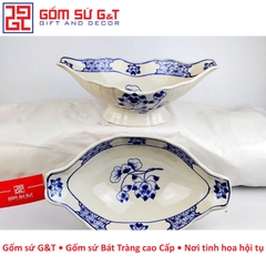 Bát gà vẽ sen cành