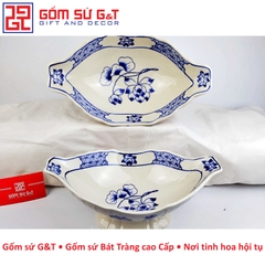 Bát gà vẽ sen cành