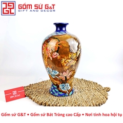 Mai bình nhị cảnh cá chép hóa rồng