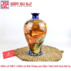 Mai bình nhị cảnh cá chép hóa rồng