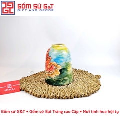 Lọ hoa chuông sen cầm