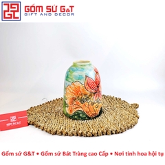 Lọ hoa chuông sen cầm