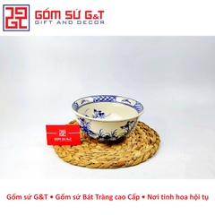 Tô sâu vẽ sen bụi xanh