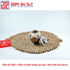 Chóe thờ men rạn sen nổi