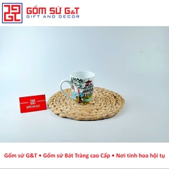 Cốc thóp vẽ cảnh Hà Nội