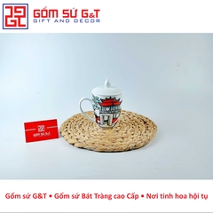 Cốc thóp vẽ cảnh Hà Nội