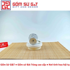 Cốc quai vẽ cá đàn