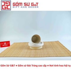 Cốc quai vẽ cá 3 màu