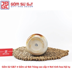 Lọ hoa dáng đu đủ vẽ 3D Hồ Gươm