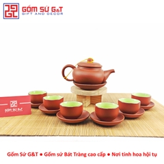 Bộ trà bích yên đỏ