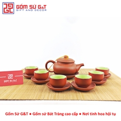 Bộ trà bích yên đỏ