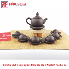 Bộ khay men đá Saphia
