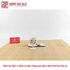 Bộ phin cafe vẽ chuồn ớt