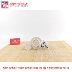 Bộ phin cafe vẽ chuồn ớt