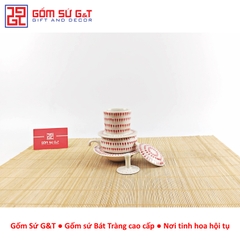 Bộ phin cafe vẽ mưa đỏ