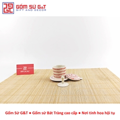 Bộ phin cafe vẽ mưa đỏ