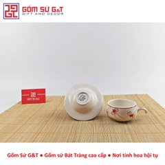 Bộ phin cafe vẽ chuồn kim