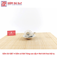 Bộ phin cà phê vẽ chuồn khoai tràm