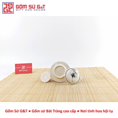 Bộ phin cà phê vẽ chuồn khoai tràm