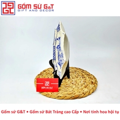 Đĩa sao vẽ sen bụi xanh