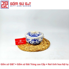 Âu cơm vẽ sen bụi xanh