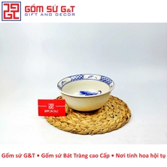 Tô sâu vẽ sen bụi xanh