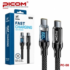CÁP SẠC NHANH PICOM PC-08 – 60W
